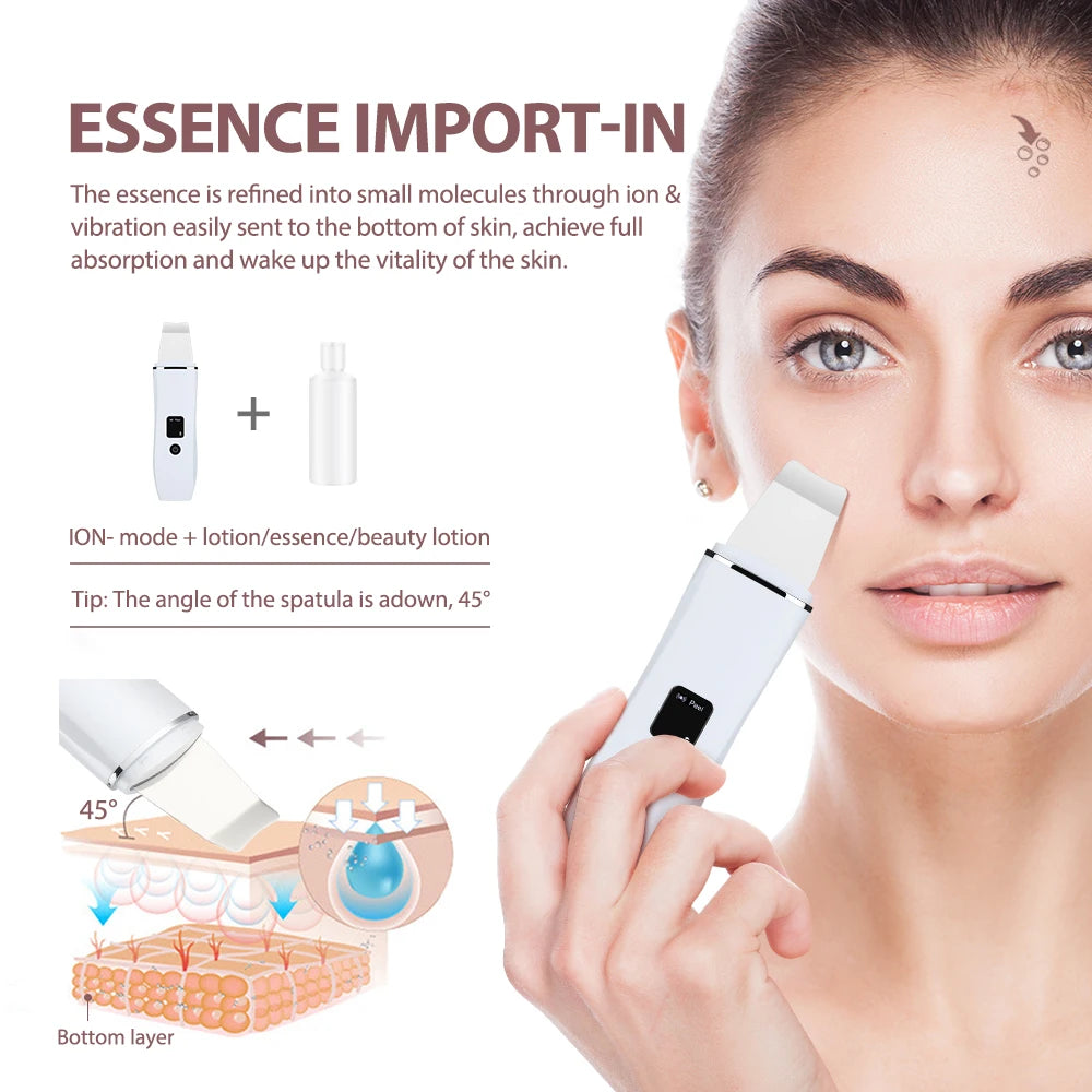 Skin Scrubber Ultrasonique